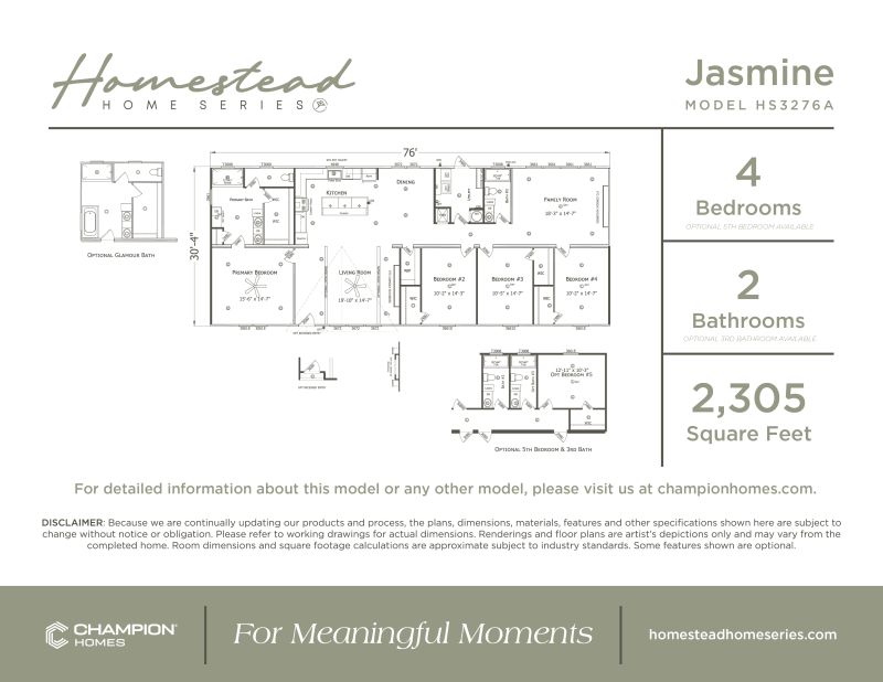 The Jasmine - Champion Homes - Titan Factory Direct